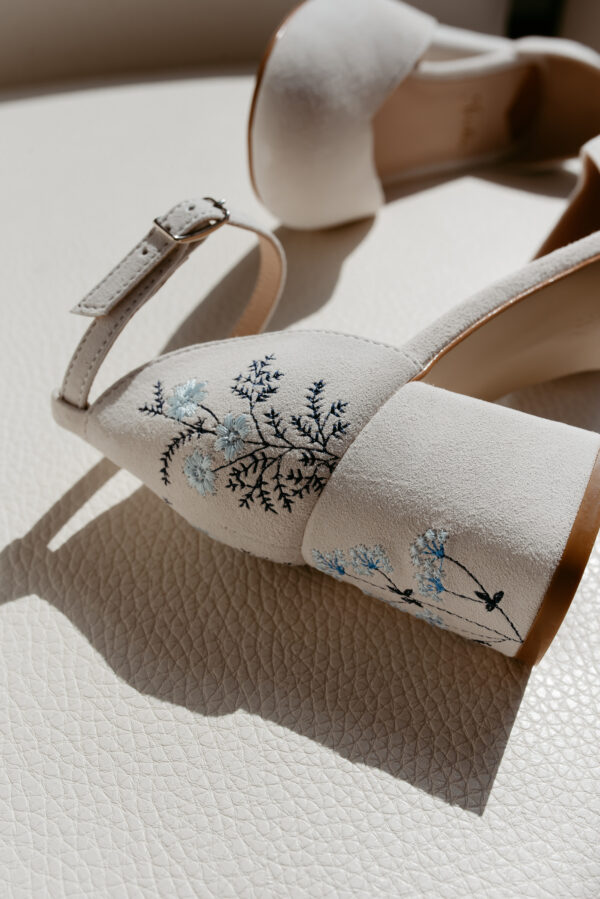 Jasmine Wildflowers Wedding Shoes - Image 4
