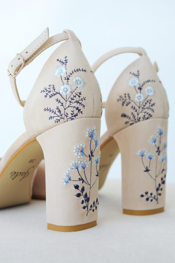 Jasmine Wildflowers Wedding Shoes - Image 15