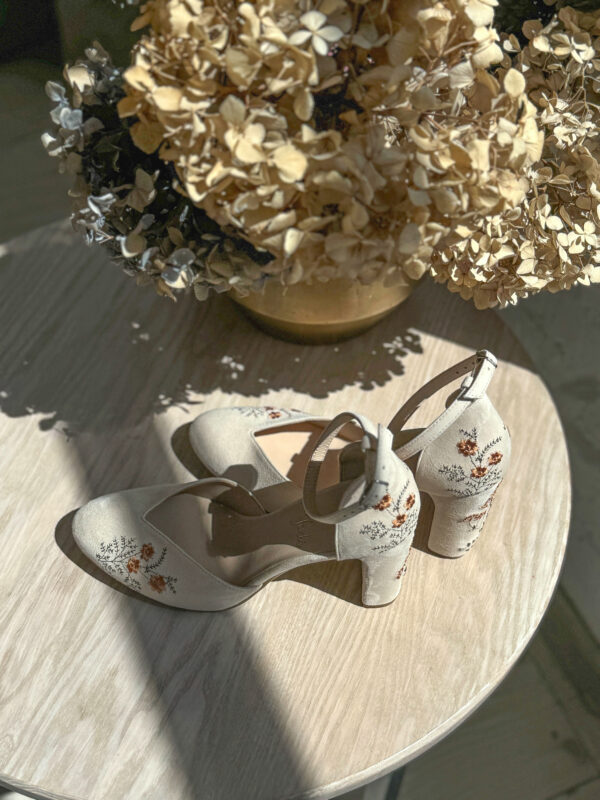 Jasmine Wildflowers Wedding Shoes - Image 12